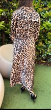 COORDINATO GONNA E CAMICIA LEOPARDATO