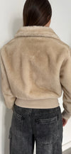 PELLICCIA CROP PANNA