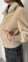 PELLICCIA CROP PANNA