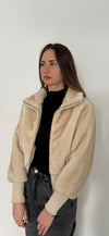 PELLICCIA CROP PANNA