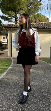 CARDIGAN CON CAMICIA