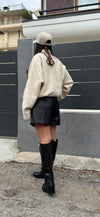 SHORTS IN ECOPELLE