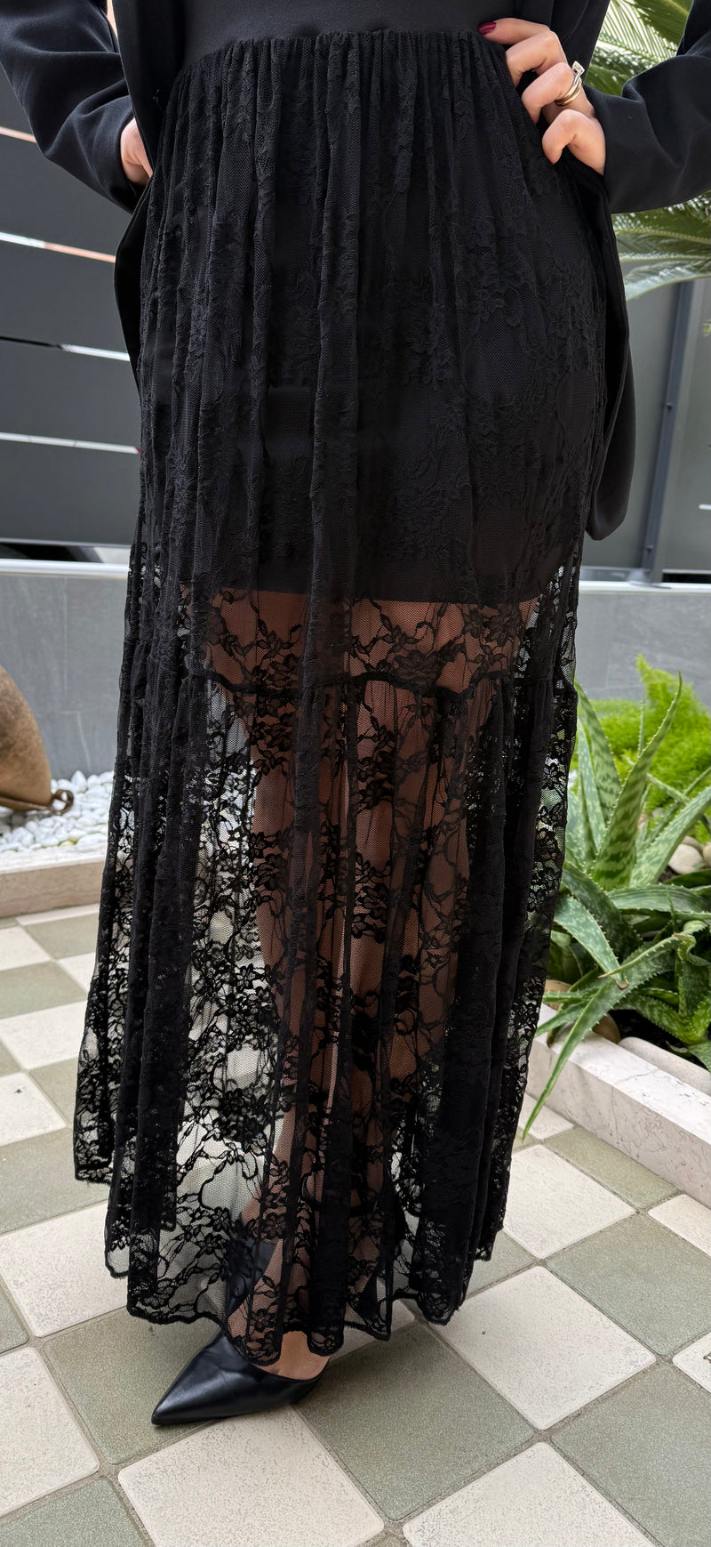 VESTITO IN PIZZO