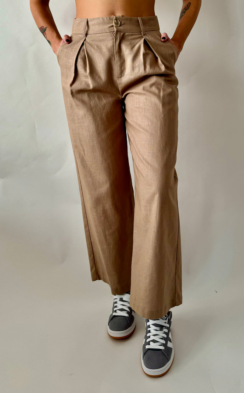 PANTALONE IN LINO