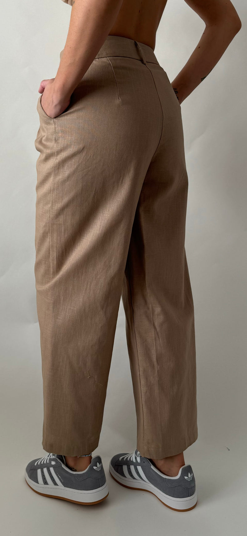 PANTALONE IN LINO