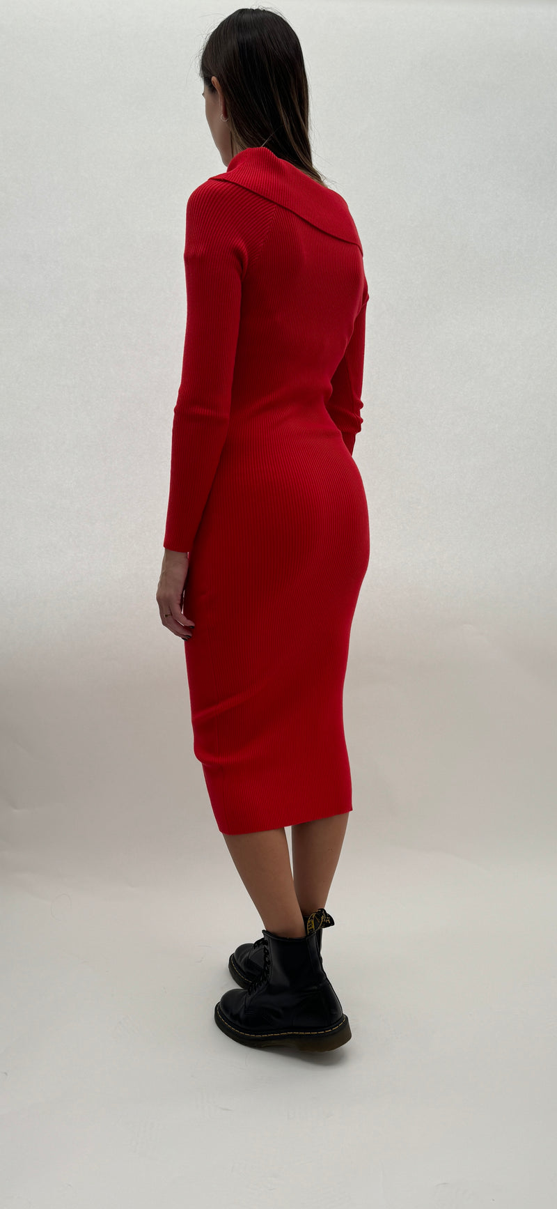 VESTITO DIANA rosso