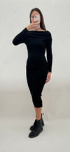 VESTITO DIANA nero