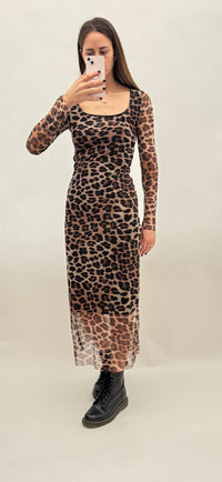 VESTITO LEOPARD