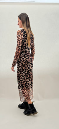 VESTITO LEOPARD