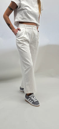 PANTALONE IN LINO